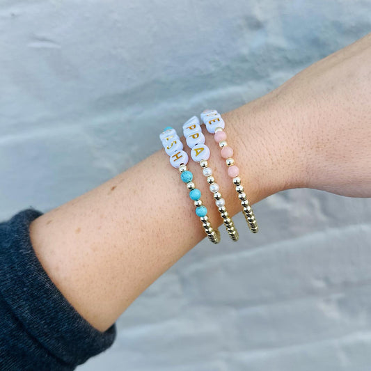 Turquoise, Quartz, and Pearl Oh My!